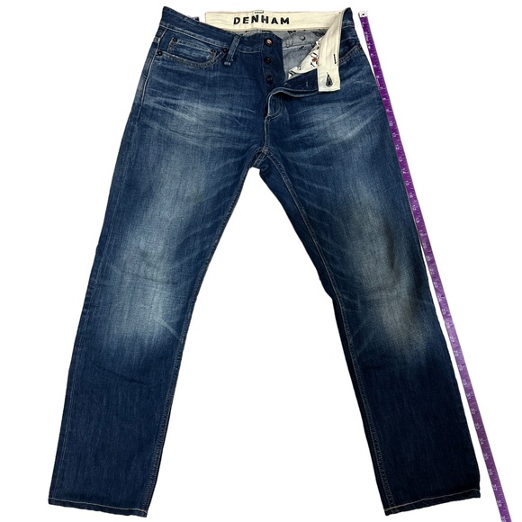 DENHAM YORK SLIM TAPERED W32 L30 デンハム DENHAM デンハム ヨーク スリムフィット ジェイソン・デンハム